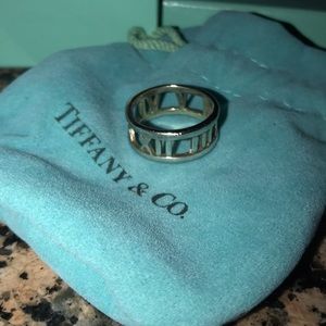 Tiffany & Co silver open ring